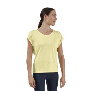 On Running Active-T Flow Women's T Shirts Light Green | 7024835_SG