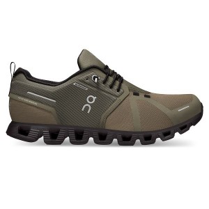 On Running Cloud 5 Waterproof Men's Sneakers Olive / Black | 2890714_SG