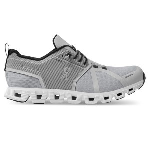 On Running Cloud 5 Waterproof Women's Sneakers Grey / White | 9547862_SG