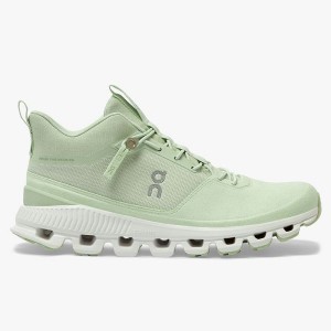 On Running Cloud Hi Women's Sneakers Green | 4365798_SG