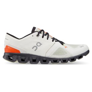 On Running Cloud X 3 Men's Road Running Shoes White | 671548_SG