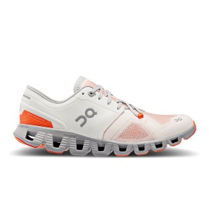 On Running Cloud X 3 Women's Road Running Shoes White | 2049531_SG