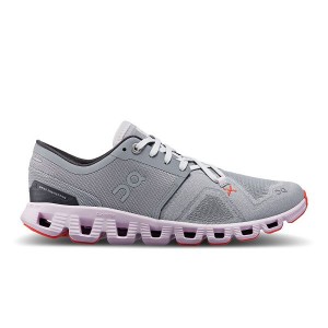 On Running Cloud X 3 Women's Road Running Shoes Grey | 5406379_SG
