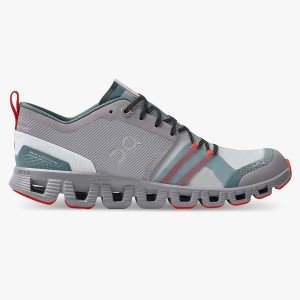 On Running Cloud X Shift Women's Sneakers Grey / Red | 1574683_SG