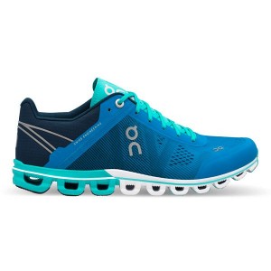 On Running Cloudflow 1 Women's Road Running Shoes Blue / Turquoise | 7428901_SG