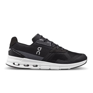 On Running Cloudrift Men's Sneakers Black / White | 8175623_SG