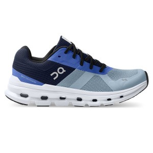 On Running Cloudrunner Women's Road Running Shoes Blue / Navy | 463927_SG