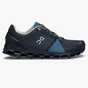On Running Cloudstratus 1 Women's Road Running Shoes Navy | 4253791_SG