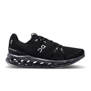 On Running Cloudsurfer Men's Road Running Shoes Black | 2764185_SG