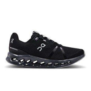 On Running Cloudsurfer Women's Road Running Shoes Black | 3190285_SG
