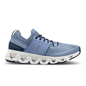 On Running Cloudswift 3 Women's Road Running Shoes Blue / White | 6081475_SG