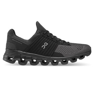 On Running Cloudswift Men's Road Running Shoes Black | 4527638_SG