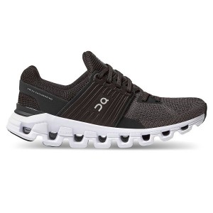 On Running Cloudswift Women's Road Running Shoes Black | 6053897_SG