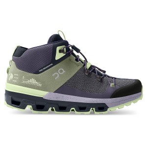 On Running Cloudtrax Women's Hiking Boots Green / Lavender | 624537_SG