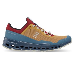 On Running Cloudultra Men's Trail Running Shoes Brown / Navy | 273458_SG