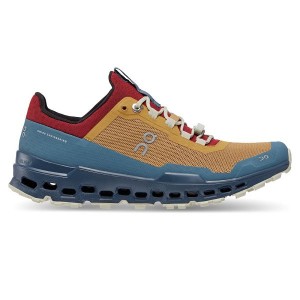 On Running Cloudultra Women's Hiking Shoes Brown / Navy | 7298361_SG