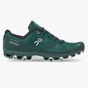 On Running Cloudventure 2 Men's Hiking Shoes Green / White | 296485_SG