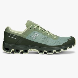 On Running Cloudventure 2 Men's Hiking Shoes Green | 6274851_SG