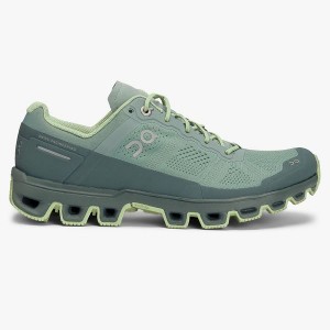 On Running Cloudventure 2 Women's Trail Running Shoes Green / Olive | 647283_SG