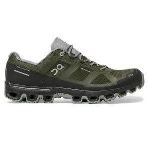 On Running Cloudventure Waterproof 2 Men's Trail Running Shoes Olive | 6390184_SG