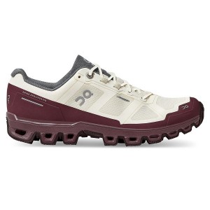 On Running Cloudventure Waterproof 2 Women's Hiking Shoes White | 9416025_SG
