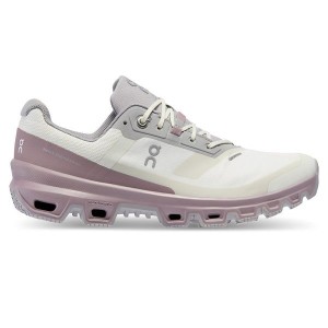 On Running Cloudventure Waterproof Women's Hiking Shoes Grey / Purple | 3195870_SG