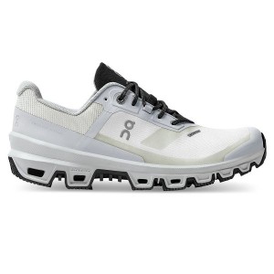 On Running Cloudventure Waterproof Women's Hiking Shoes Grey / Black | 5390412_SG