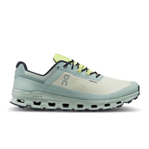 On Running Cloudvista Waterproof Men's Trail Running Shoes Green | 753942_SG