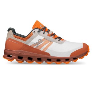 On Running Cloudvista Women's Hiking Shoes White / Orange | 1064597_SG