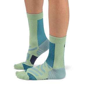 On Running Performance High Women's Socks Green | 3729158_SG