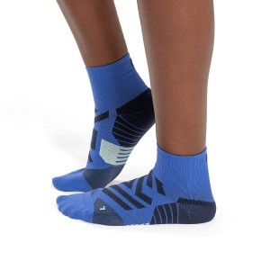 On Running Performance Mid Women's Socks Blue | 8657924_SG