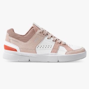 On Running THE ROGER Clubhouse Women's Sneakers Rose / White | 487519_SG