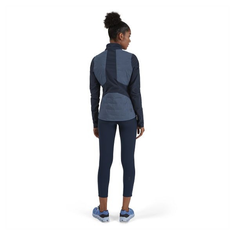 On Running Climate Women's Jackets Blue / Navy | 2891064_SG