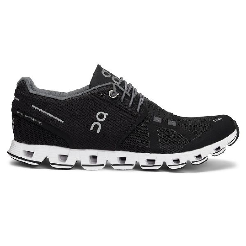 On Running Cloud 2 Women\'s Sneakers Black / White | 638245_SG