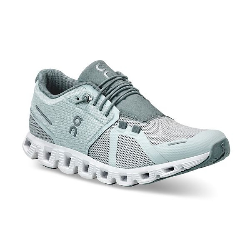 On Running Cloud 5 Women's Sneakers Green | 325817_SG