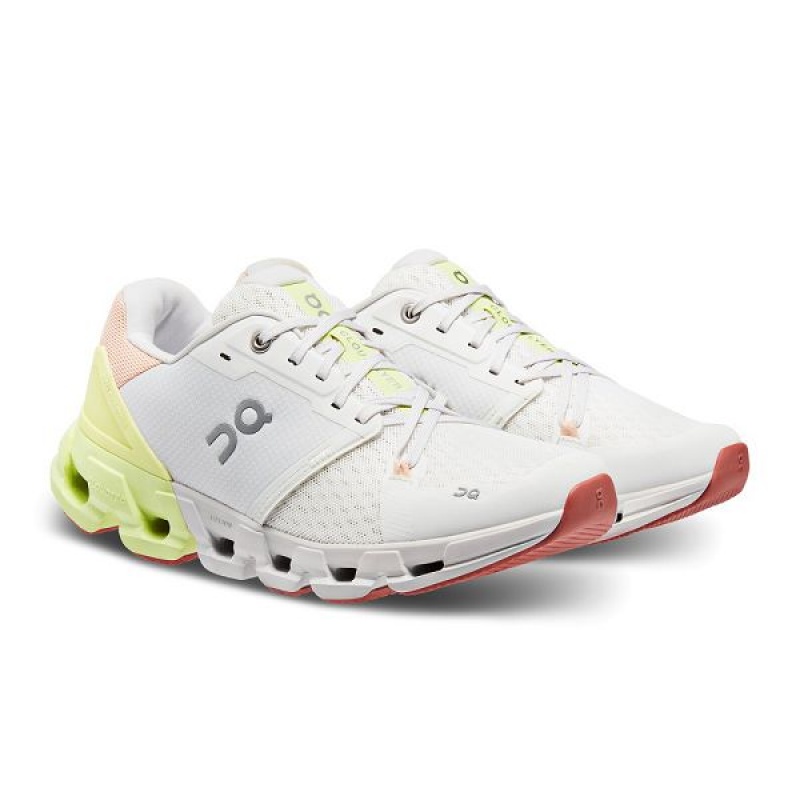 On Running Cloudflyer 4 Women's Road Running Shoes White / Yellow | 7056914_SG