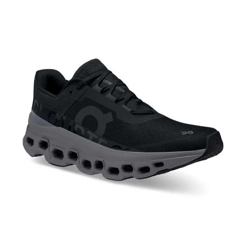 On Running Cloudmonster Women's Road Running Shoes Black | 2938045_SG