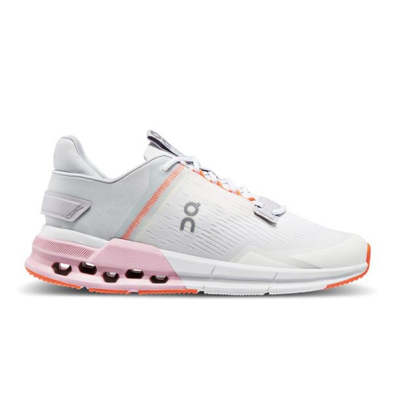 On Running Cloudnova Flux Women\'s Sneakers White | 9245618_SG