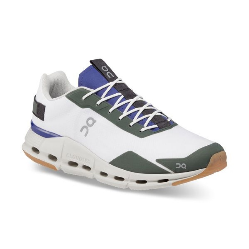 On Running Cloudnova Form Men's Sneakers White / Indigo | 4638291_SG