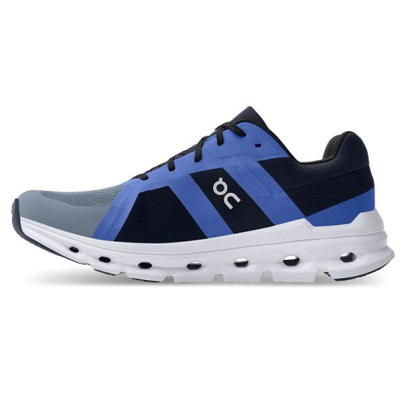 On Running Cloudrunner Men's Road Running Shoes Blue / Navy | 7609384_SG