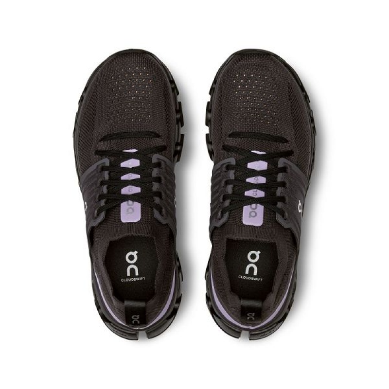 On Running Cloudswift 3 Women's Road Running Shoes Black | 863945_SG