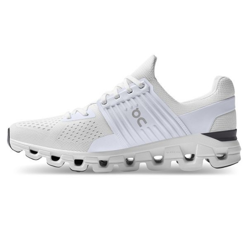 On Running Cloudswift Men's Road Running Shoes White | 8510647_SG
