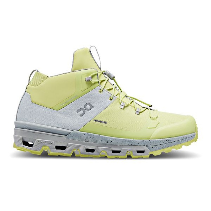 On Running Cloudtrax Waterproof Women\'s Hiking Boots Grey | 8321709_SG