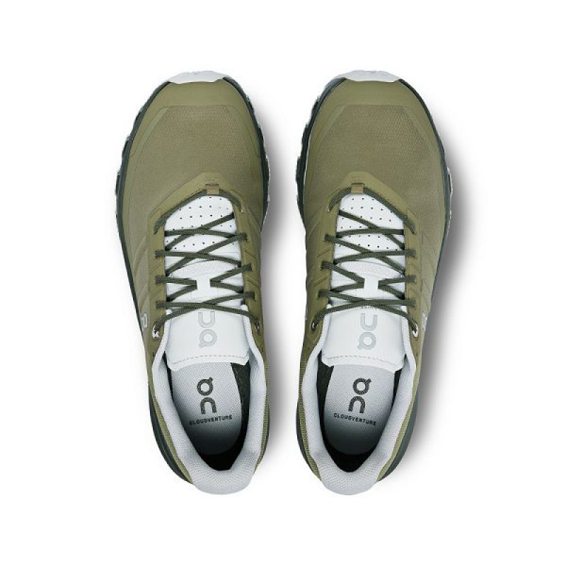 On Running Cloudventure Men's Trail Running Shoes Olive | 4980573_SG