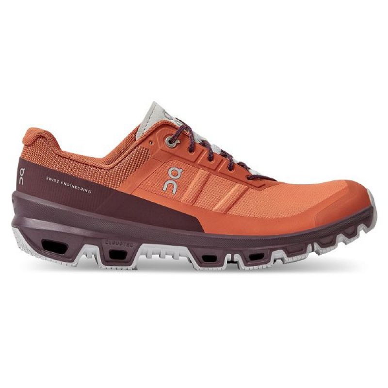 On Running Cloudventure Men\'s Trail Running Shoes Orange | 4385970_SG