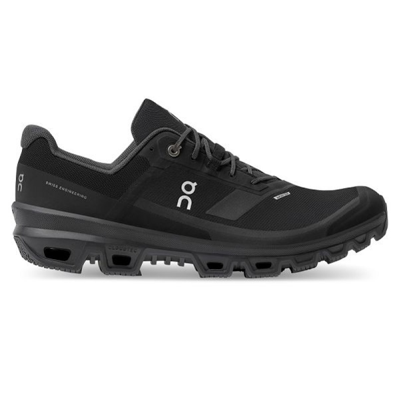 On Running Cloudventure Waterproof 3 Men\'s Trail Running Shoes Black | 4521069_SG