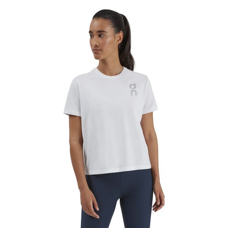 On Running Graphic-T 1 Women\'s T Shirts White | 3281574_SG