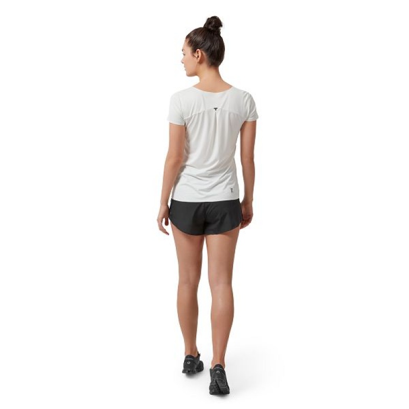 On Running Performance-T 4 Women's T Shirts Grey / White | 759683_SG